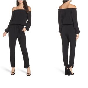 FRAICHE BY J Nordstrom Off the Shoulder Jumpsuit